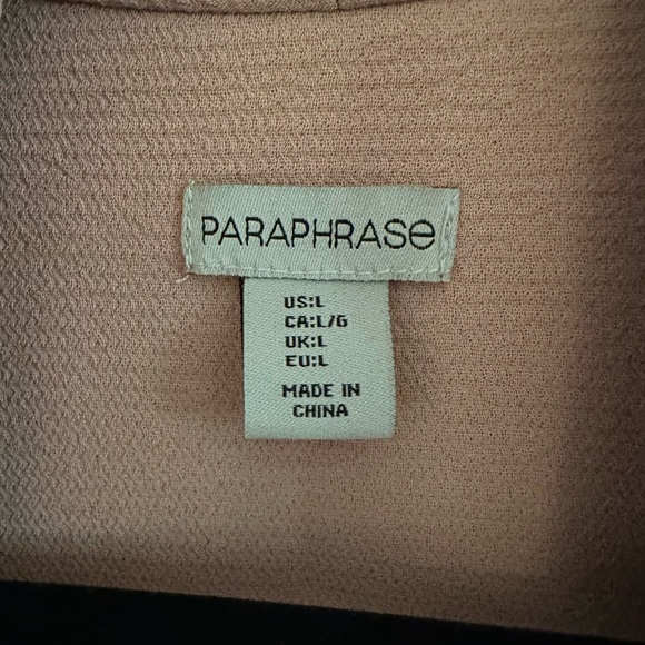 Pink Blaser. Size Large. - Picture 2 of 2